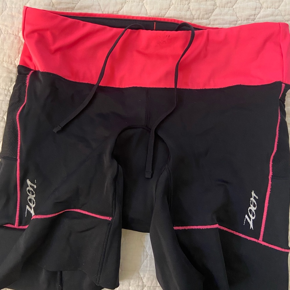 Zoot tri shorts size large 6 inch